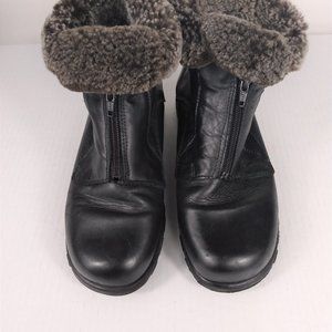 Martino Black Women's Winter Boot Size:8.5 Wide